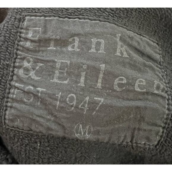 Frank & Eileen Izzie Sweatshirt Dress Funnel Neck Black Size M - Picture 7 of 7